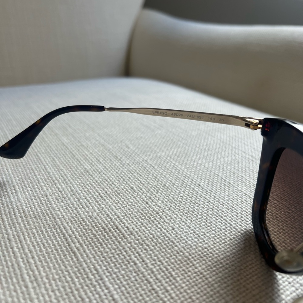 Prada Cateye Gradient Tortoise Brown Sunglasses - image 7